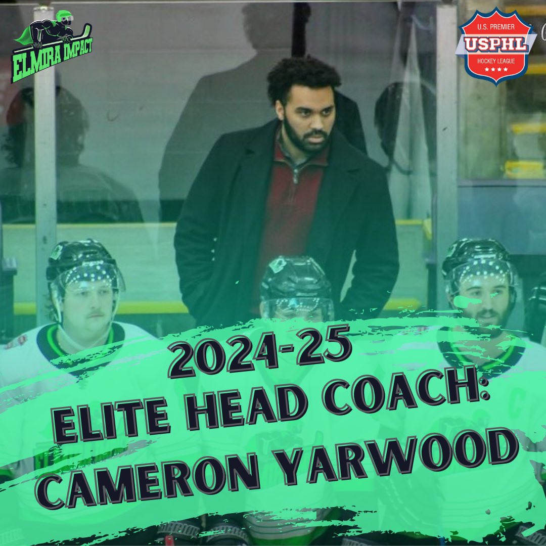 Yarzy will be the bench boss for our Elite team in 2024-35‼️😁 Cam has plenty of experience with junior hockey, having played in the QMJHL and being an assistant for our Elite and Premier programs last season. We’re so excited for next season already!! #PrepareForImpact💚💥