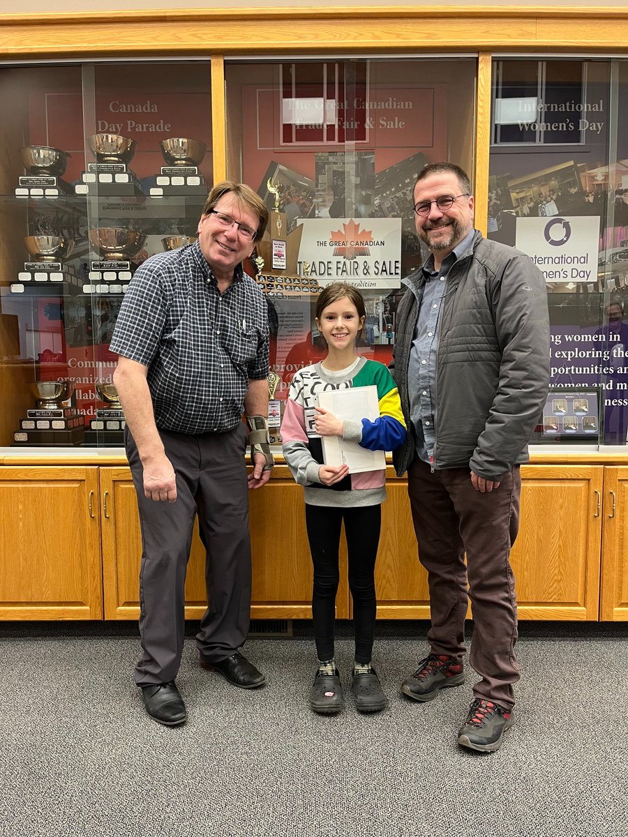 Congratulations to Claire Stead, the winner of the Trade Fair kids shuttle ballot! She won an iPad courtesy of Matheson Insurance & Sherwood Park Registries. A huge thank you to Matheson Insurance & Sherwood Park Registries for sponsoring the prize! #GreatCDNTradeFair #shpk