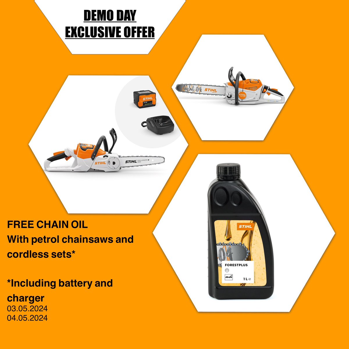 **15 Days to go**

The Count down has begun to our @stihlgb Demo Day!

Keep your eyes out for exclusive Offer that will only be available on the day!
3.5.24&amp;4.5.24
#stihl #stihlchainsaw #stihlpower #exclusiveofferes #demodeals #fixingscenter #powertoolsandfixingscenter