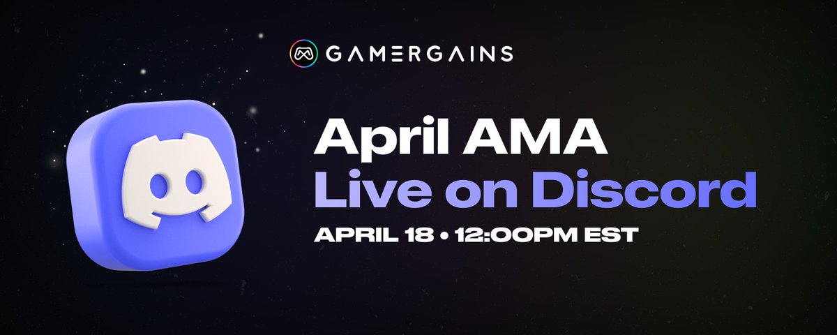 t-minus 20 minutes until our live AMA on our Discord server.