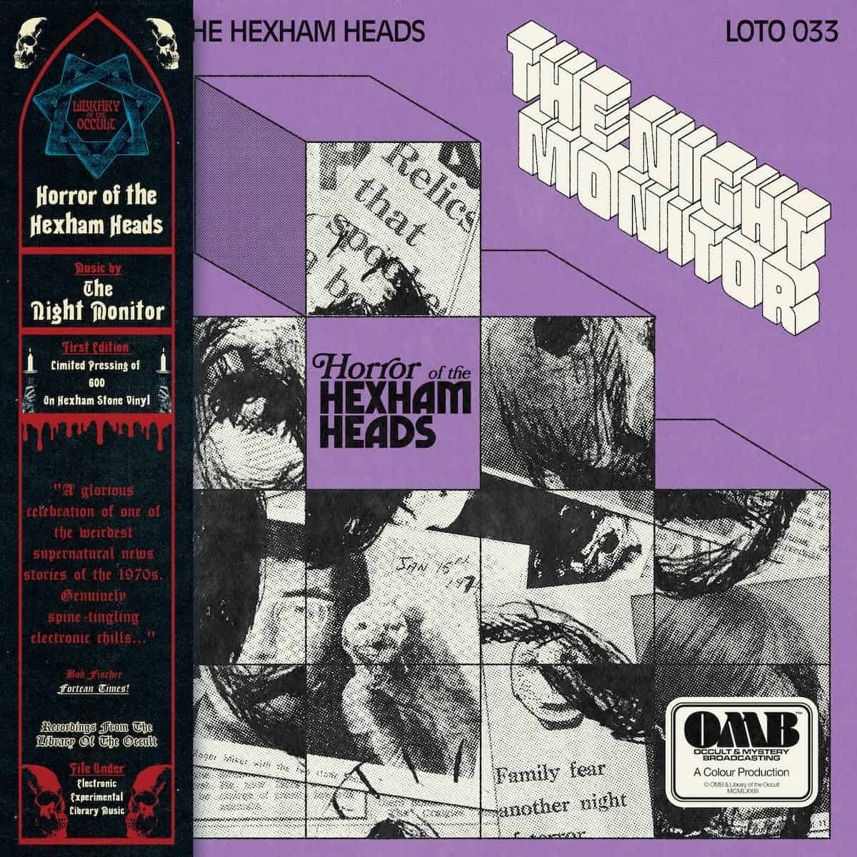 JUST IN! 'Horror of the Hexham Heads' by The Night Monitor

Spectral electronic made up of vintage layered synthesisers, big tip for hauntology chasers and fans of the Ghost Box label, the Radiophonic Workshop, and early electronic.

@TheNightMonitor
normanrecords.com/records/202581…