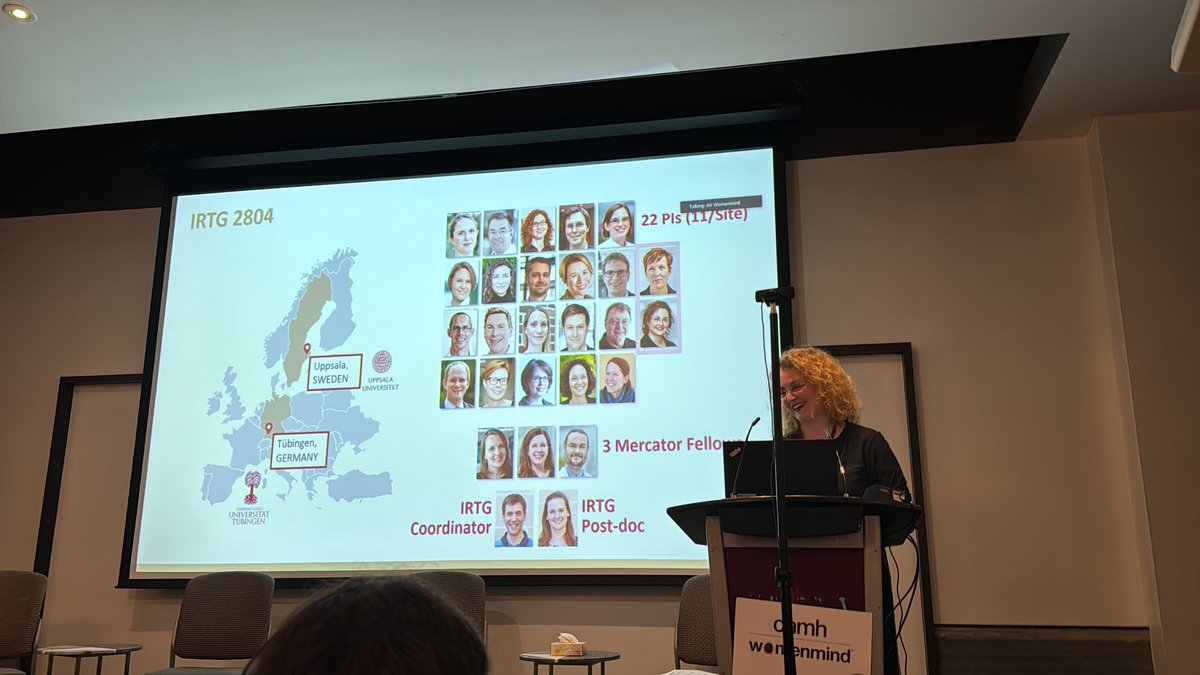 LiisaGalea's tweet photo. @DerntlLab Global problems require global solutions. They require training programs!  The @irtg2804 group is an amazing example of how we can collaborate together to advance women’s health research. https://t.co/w6w47SLvSx
