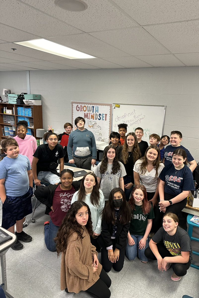 Doughnut you know how proud of I am of you? Kicked off Math TCAP with doughnuts this morning!