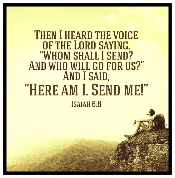 QB’s, when the Lord calls on you, will you be ready? Our main purpose here on earth is to glorify God, by loving and serving others, just as Jesus did. “Here Am I. Send Me!” Isaiah 6:8 #QB1 #FiveStarFaith #BibleVerse