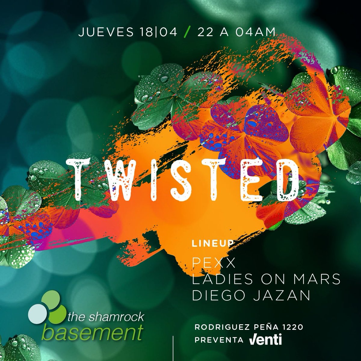 TheShamrockba's tweet photo. #Jueves18abril #jueves #fiestaTwisted #TheShamrock #BasementClub https://t.co/VZeFhUFdpp