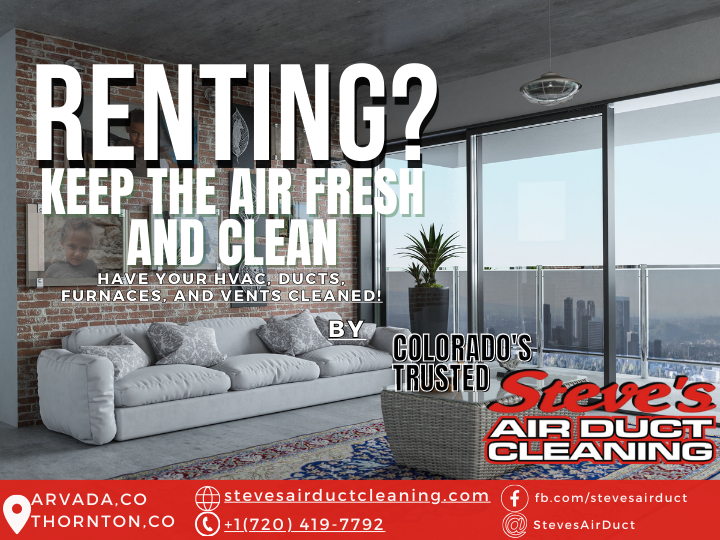 Calling all rental property owners in #Arvada, #Thornton, #Denver, and nearby areas! 🏠 Breathe new life into your rental homes with Steve's. Our specialized services ensure clean and healthy #airducts for your tenants. Contact us today for professional #airductcleaning! #hvac