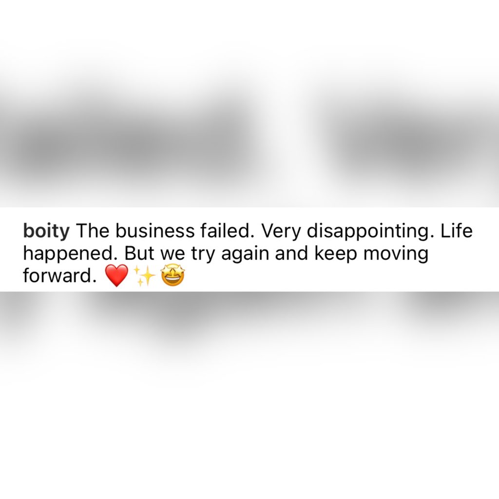 Boity’s fragrance is being removed from shelves.
I’ve reviewed it in the past: It smells like it was created to mimic aspects of Baccarat Rouge 540. However I find the dry-down cloyingly sweet and salty. 

Sincere admiration for her tenacity and perseverance as an entrepreneur