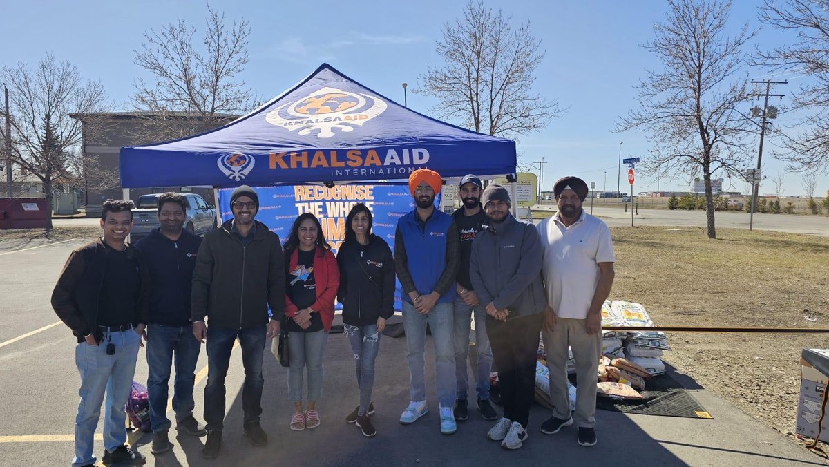 Khalsa Aid #Reginateam continued their seva by giving groceries to international student. We served close to 100 students, thanks for our dedicated volunteers for their commitment in making this event a success. Special thanks to Regina Hindu Temple (Hindu Samaj of Southern…
