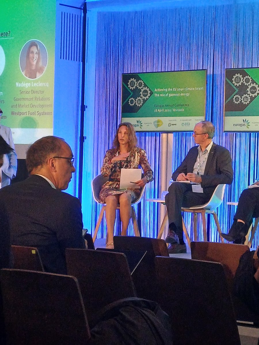 It is important to take advantage of the existing technologies and infrastructure, such as #LPG, in order to #decarbonise vehicles today. 

Nadège Leclercq, Senior Director Government Relations and Market Development at <a href="/WestportDotCom/">Westport</a>, at the Eurogas Annual Conference.