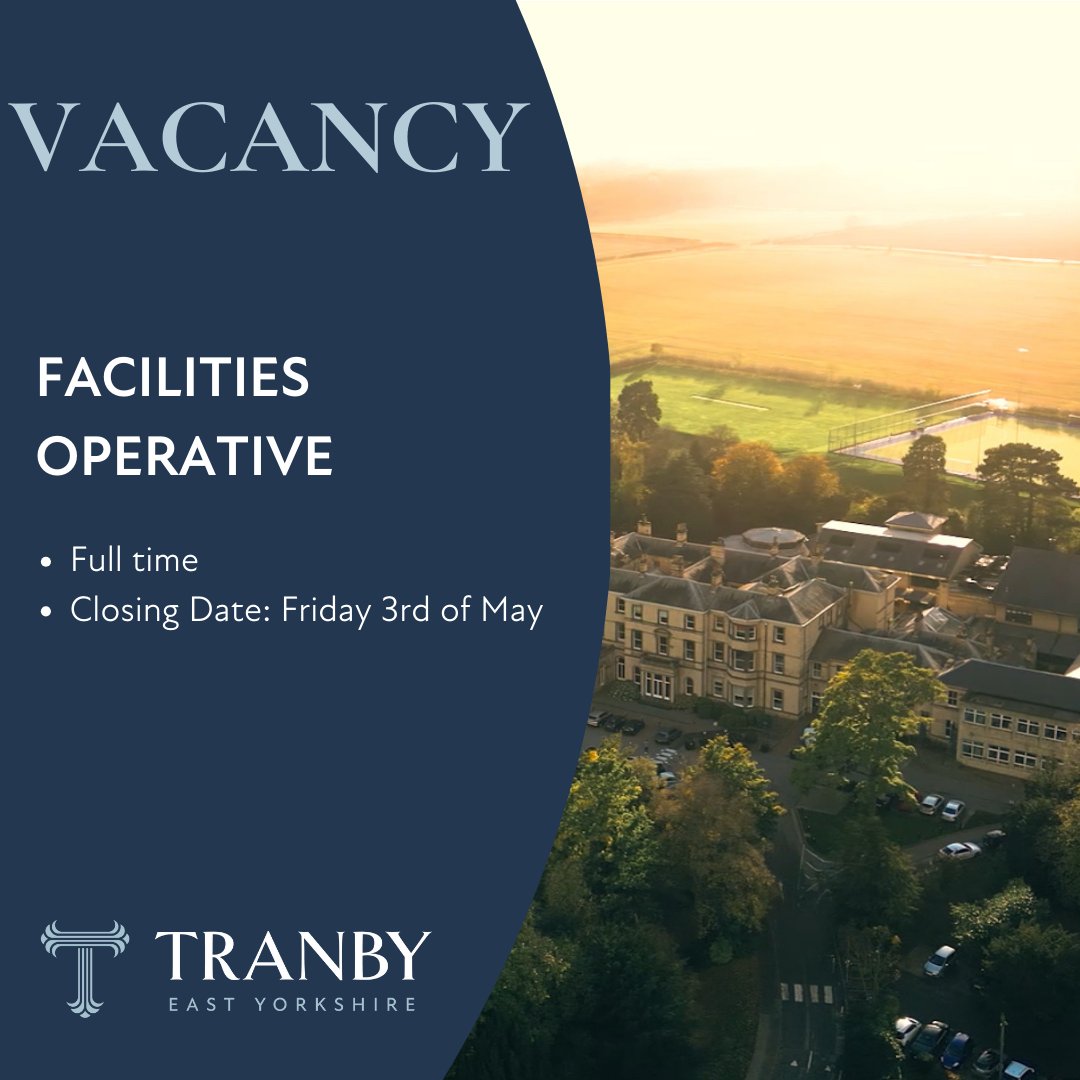 We are hiring a full time Facilities Operative. Click below for more details and to apply: ce0374li.webitrent.com/ce0374li_webre…