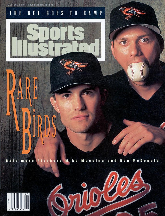 haileys_hand's tweet photo. Amazing duo. @realbenmcdonald and Mike Mussina. @Orioles https://t.co/2hvaYjvzkL