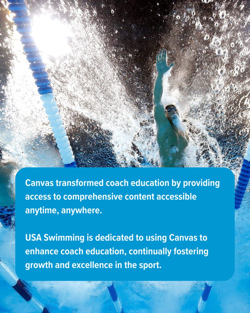 Click here to read more about how @USASwimming uses @Canvas_by_Inst to better their coaching practices #LifelongLearning #ProfessionalLearning: instructure.com/resources/case…