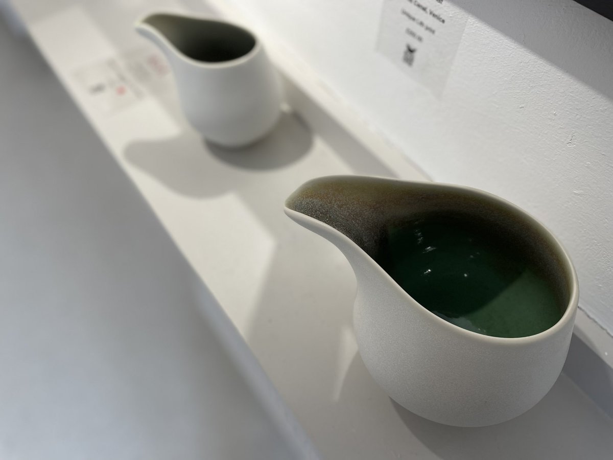ryeartists's tweet photo. Elegant and beautiful ceramic pieces from RSA member Kate Schuricht in our Spring Exhibition at Rye Art Gallery now until May 5th. See more of Kate’s work on Instagram @kateschurichtceramics
#ryeartists #ceramic #raku #stoneware #springexhibition #ryeeastsussex https://t.co/BB986Wbw66