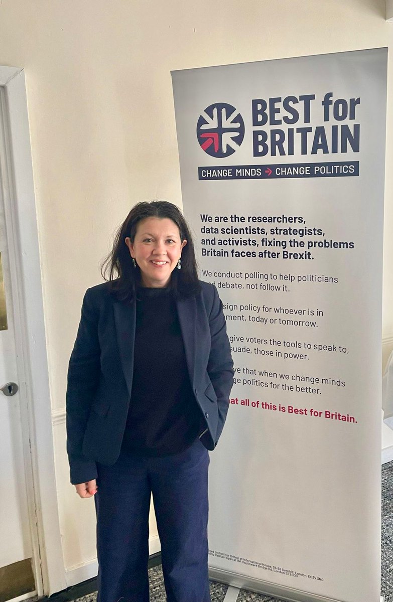 'How do we restore trust in our politicians?' is a question we grapple with a lot at CiP, so it was great for our Ambassador @anyasizer to join this discussion with our colleagues at @bestforbritain this morning 🧵