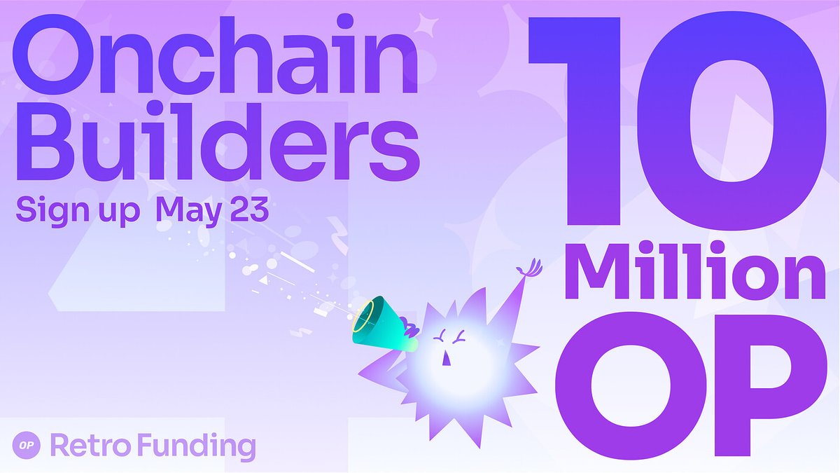 Details for Retro Funding Round 4 are here.

The Optimism Collective is allocating 10M OP to reward Superchain builders.