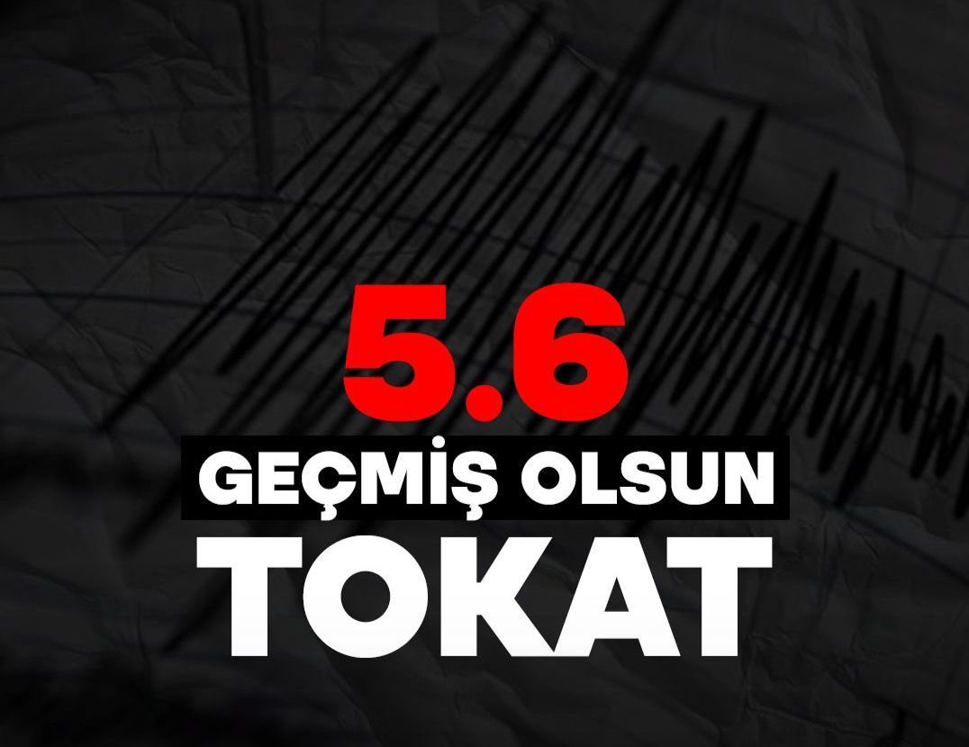 Geçmiş olsun #Tokat Tokat ilimizin Sulusaray ilçesinde, saat 18.11’de, 5.6 büyüklüğünde bir #deprem meydana geldi.