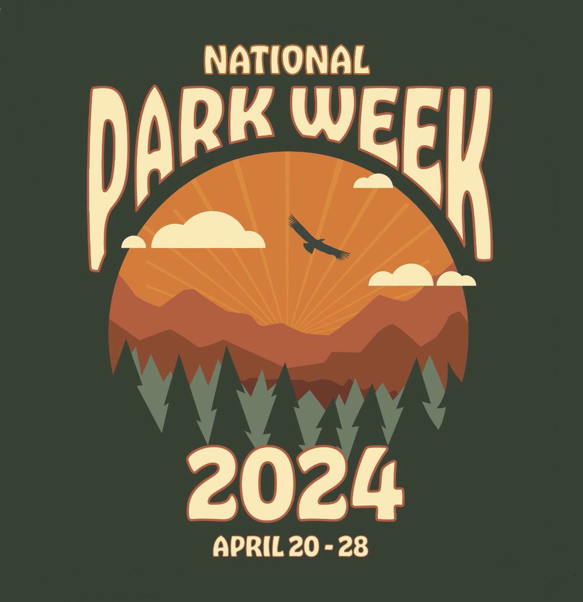 No plans this weekend? Saturday starts the first day of National Park Week! This is the only free admission day in the spring. Happy hiking! nps.gov/subjects/npsce…