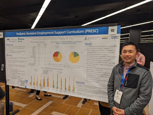 #UCLAPHM representation at #appdspring2024! 👏🏼@AudreyKamzan and @BenWang76806191 presenting on a nursing shadowing experience for residents and employment support curriculum. @APPDconnect #Meded #Pediatrics