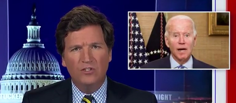 Tucker Carlson does not think Joe Biden is the real President right now. And The 2020 election was rigged. Repost Please👍 Do you agree with Tucker Carlson? If YES, I want to follow you!!!