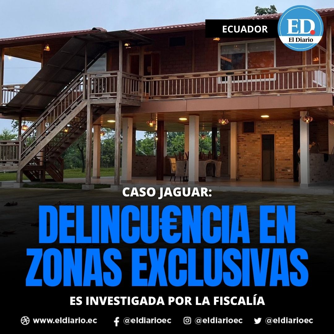 #Ecuador | El #CasoJaguar es una nueva investigación de la Fiscalía, hubo allanamientos en la Isla Mocolí #Guayaquil #Manabí #SantoDomingo #Azuay #ElOro #Quito ► ow.ly/3UcW50Rja6S
