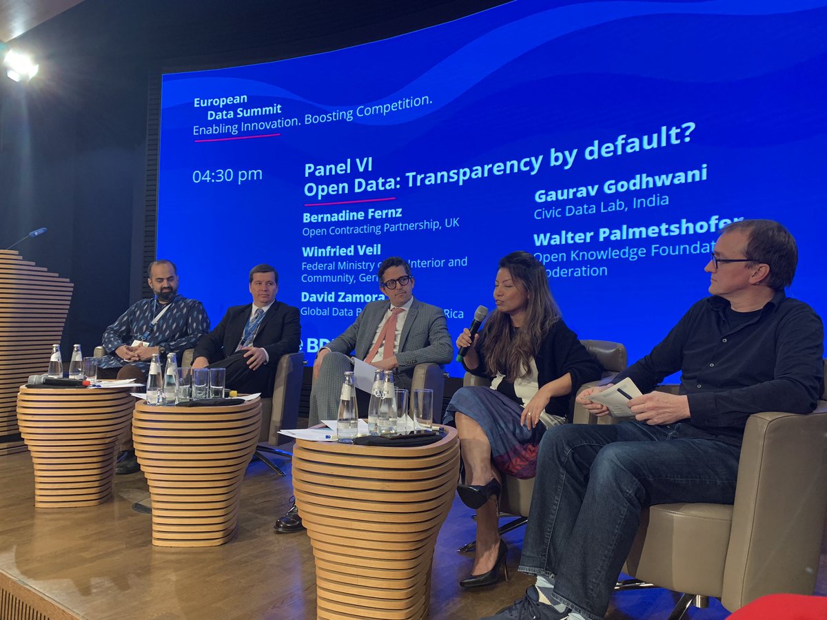 Locally available #opendata can fill the gap for #Ai in Public interest, especially in areas where #Gatekeepers have no interest @gggodhwani @CivicDatalab / #eudatasummit not imaginable without Transparency by default @KASonline