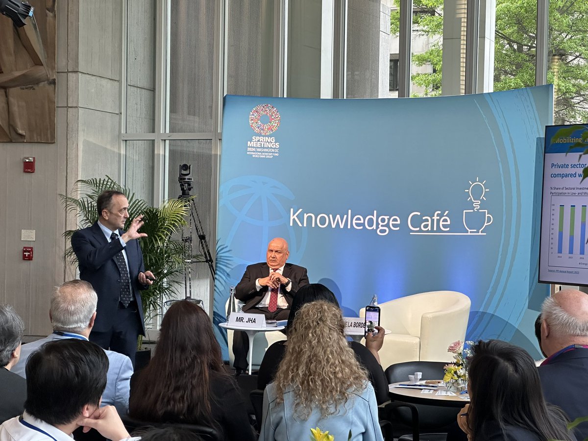 .<a href="/IFC_org/">IFC</a>’s global director for infrastructure, Bertrand De La Borde unpacks @worldbank Group’s plans to accelerate transformation of the #water sector and increase the levels of financing available to meet the #SDGs. #wbgmeetings