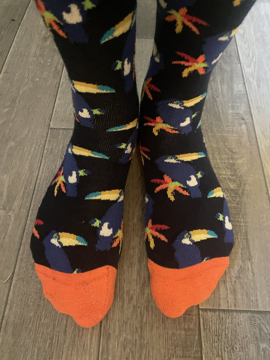 CopMoustache's tweet photo. One person can’t push start a car but toucan #SockClub
Don’t blame me blame @RajSKohliexcop for being a bad influence on me 🤣🤣 https://t.co/1s4X0SwJFP