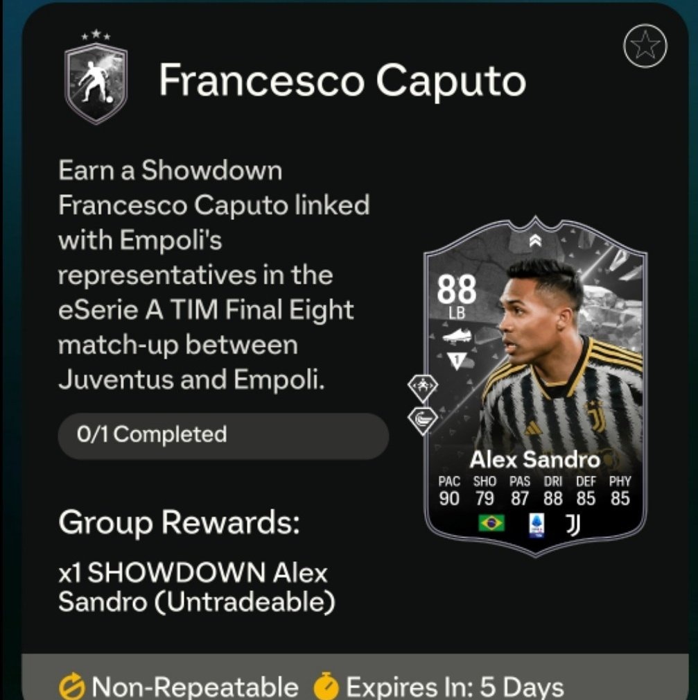 🚨Fun Fact🚨 ✅Alex Sandro is getting the +2 ❌If you did 'Caputo' you won't Thoughts? Source: Trust me bruv🤣