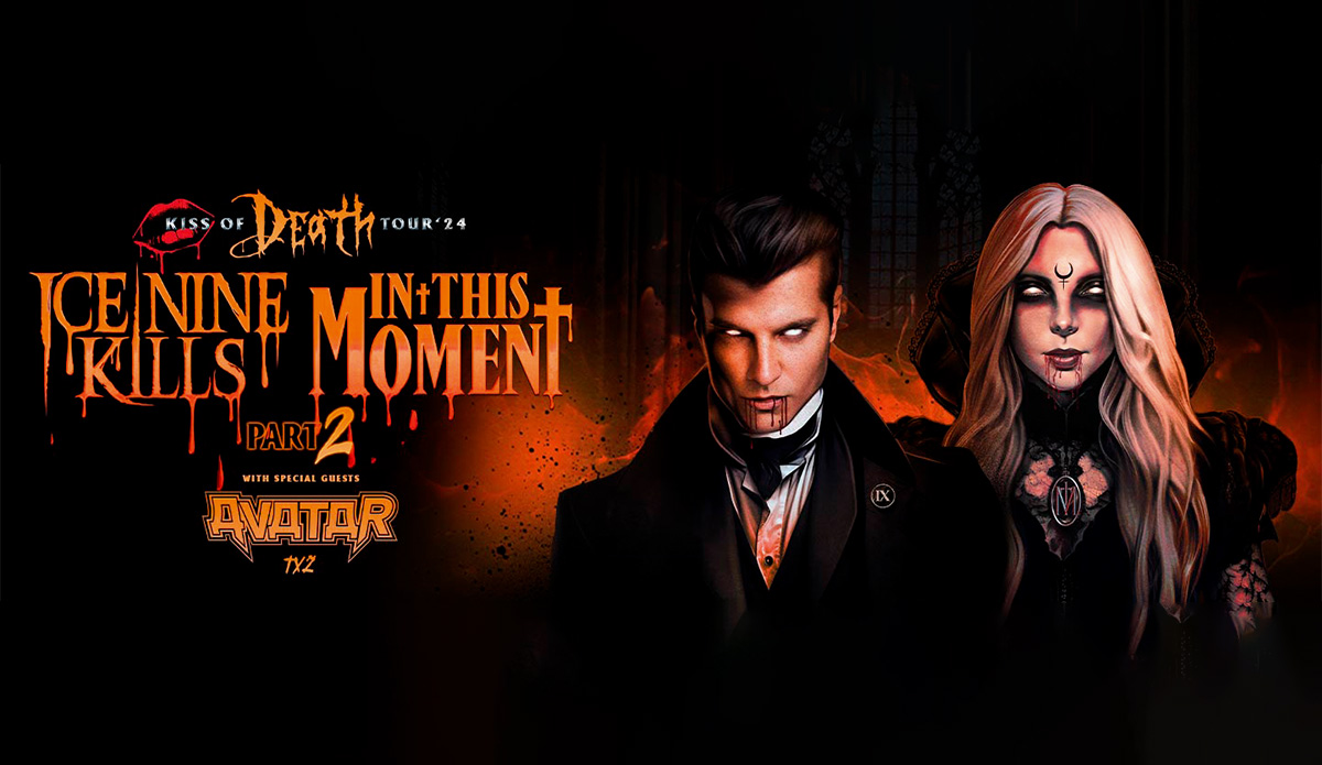 Cardmembers can purchase #CitiPresale tickets NOW to The Kiss Of Death Tour Part 2 with @OfficialITM, @ICENINEKILLS & special guests @AvatarFreakshow & @tx2official: on.citi/3JkXbps