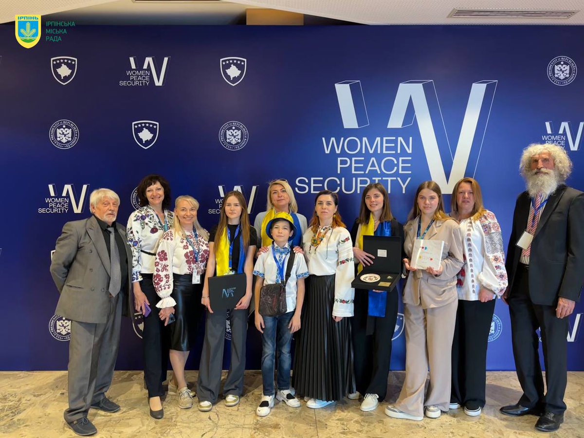 The children's collection 'Irpin is my home' was published in Albanian. The new translation was presented at the international forum 'Women. Peace. Security' under the patronage of Vjosa Osmani @VjosaOsmaniPRKS , President of Kosovo. Where did it all start? The book 'Irpin is
