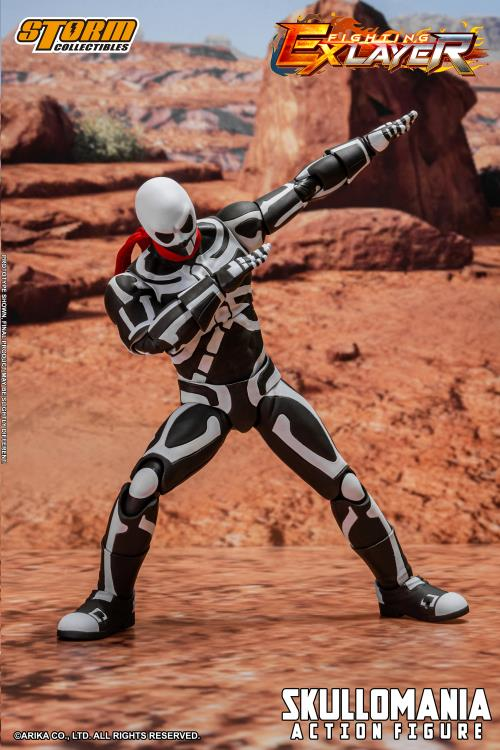 Wario64's tweet photo. Fighting EX Layer Skullomania 1/12 Scale BBTS Exclusive Action Figure up for preorder at BBTS ($62.99) https://t.co/iftOMHYdyc https://t.co/SRYh78nR3T