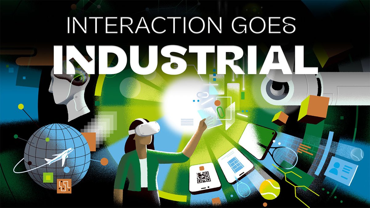 Interaction Goes Industrial - #Manufacturing #IndustrialMetaverse hubs.la/Q02tkKD_0