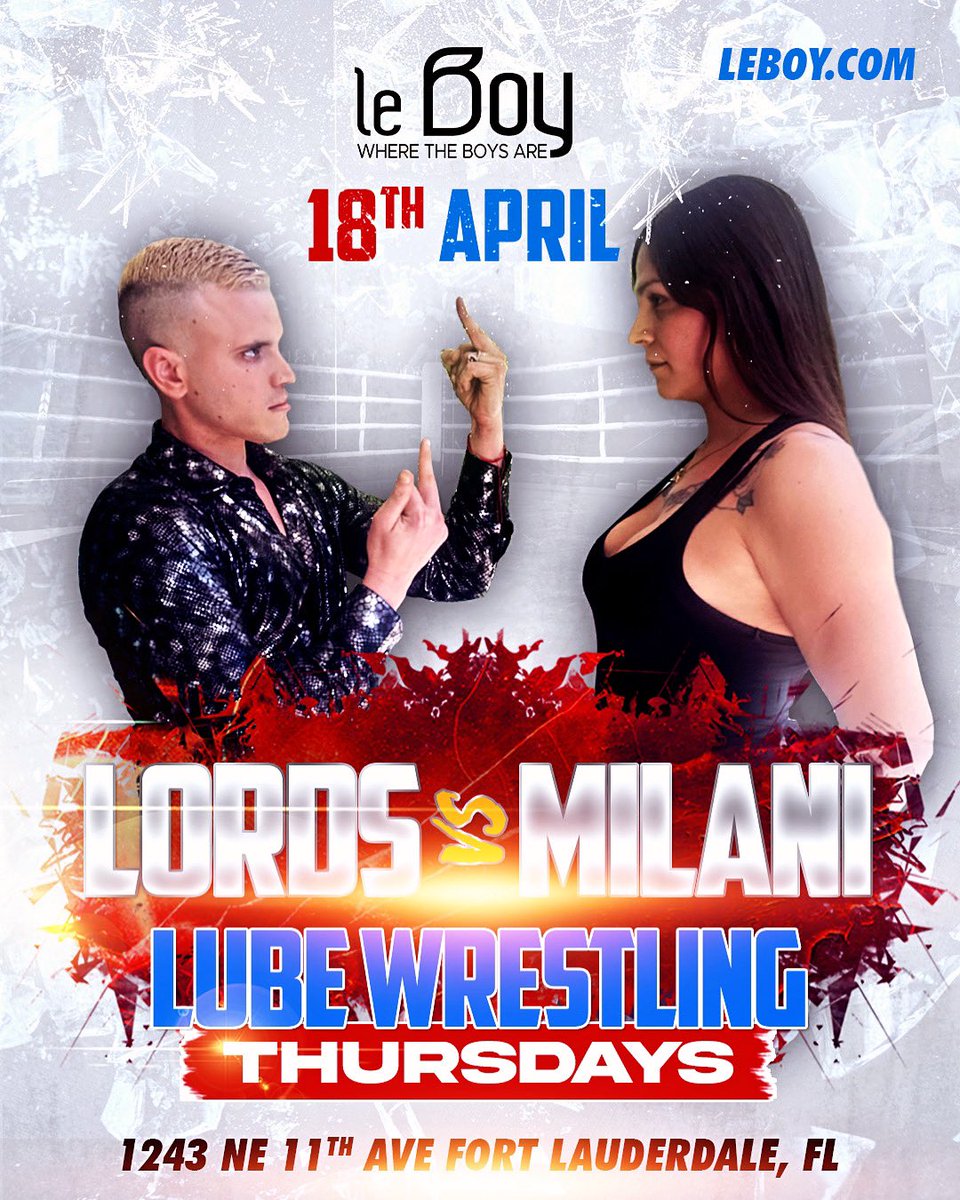 LeBoyFTL's tweet photo. TONIGHT!!!

Get Ready for the Lube Wrestling Match of the decade.                                        

Lords vs Milani 

There’s only room for one sister, who will make it out a champion 🥊🤼                                   

First Round is @ 10pm https://t.co/QlP5RqgSYt