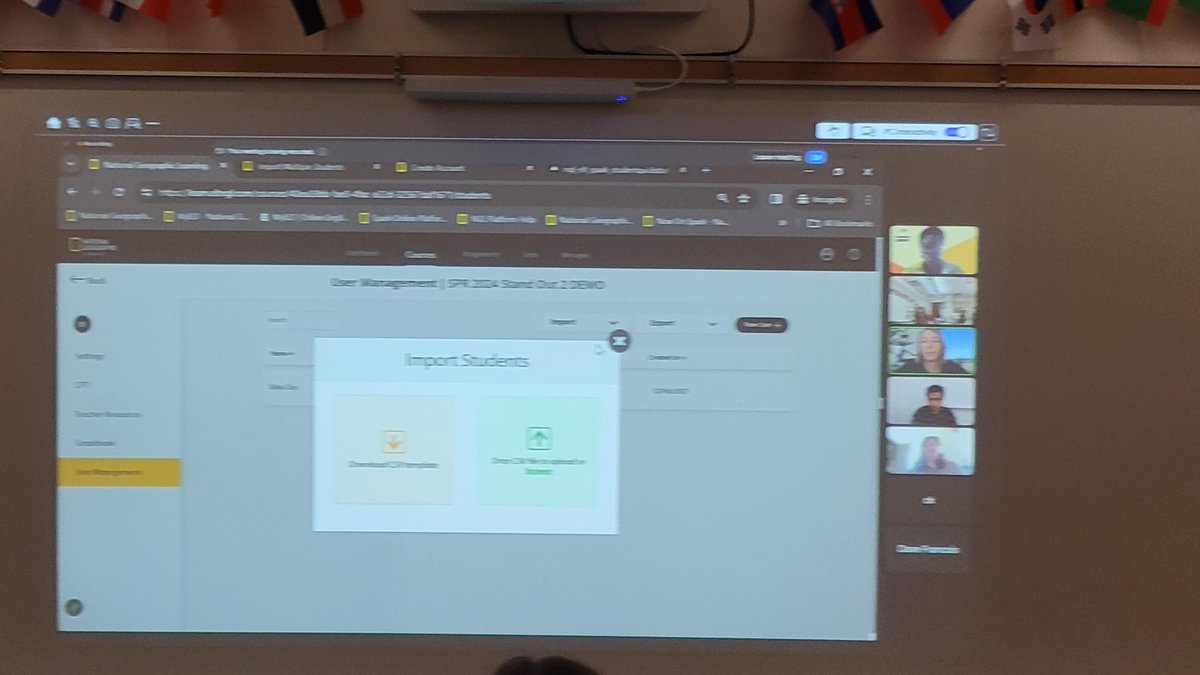 REEPworld's tweet photo. REEP teachers integrate online platforms to extend learning opportunities for students and strengthen their digital resilience. This week, teachers completed a training from National Geographic on the Spark platform used with Stand Out, soon to be piloted at REEP. https://t.co/k7FwR9I5Ch