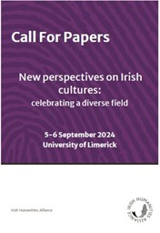 We are excited to announce - call for papers for our annual @IrishHumanities conference is now open. 'New perspectives on Irish cultures: celebrating a diverse field' in collaboration with the Faculty of Arts, Humanities, & Social Sciences @UL irishhumanities.com/assets/Uploads…