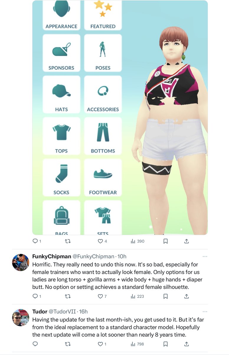 Grummz's tweet photo. What's behind the @PokemonGoApp gender erasure?

Turns out, the makers of Pokemon Go! consulted with a Sweet Baby Inc style consultancy firm, @GaymerX ! Did this lead to the changes?

These firms need to go! https://t.co/iSbDcGEXmM