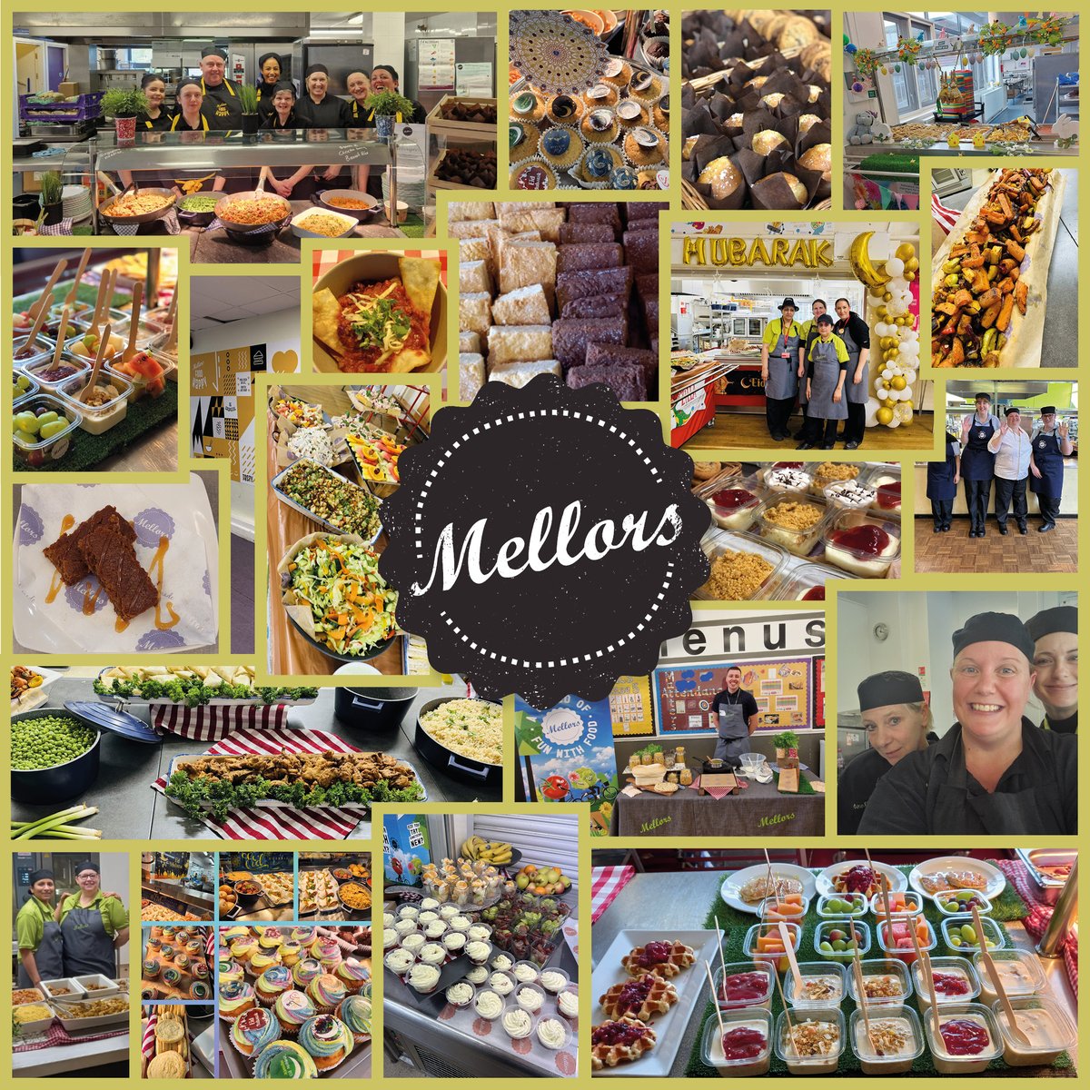 After a well deserved half-term, this week our kitchens are back to their usual hustle and bustle... the best way to be! Eid celebrations were in full swing across many Mellors sites this week, celebrating with delicious food and friendly faces 🌟❤️ #EidMubarak #TeamMellors 🥰