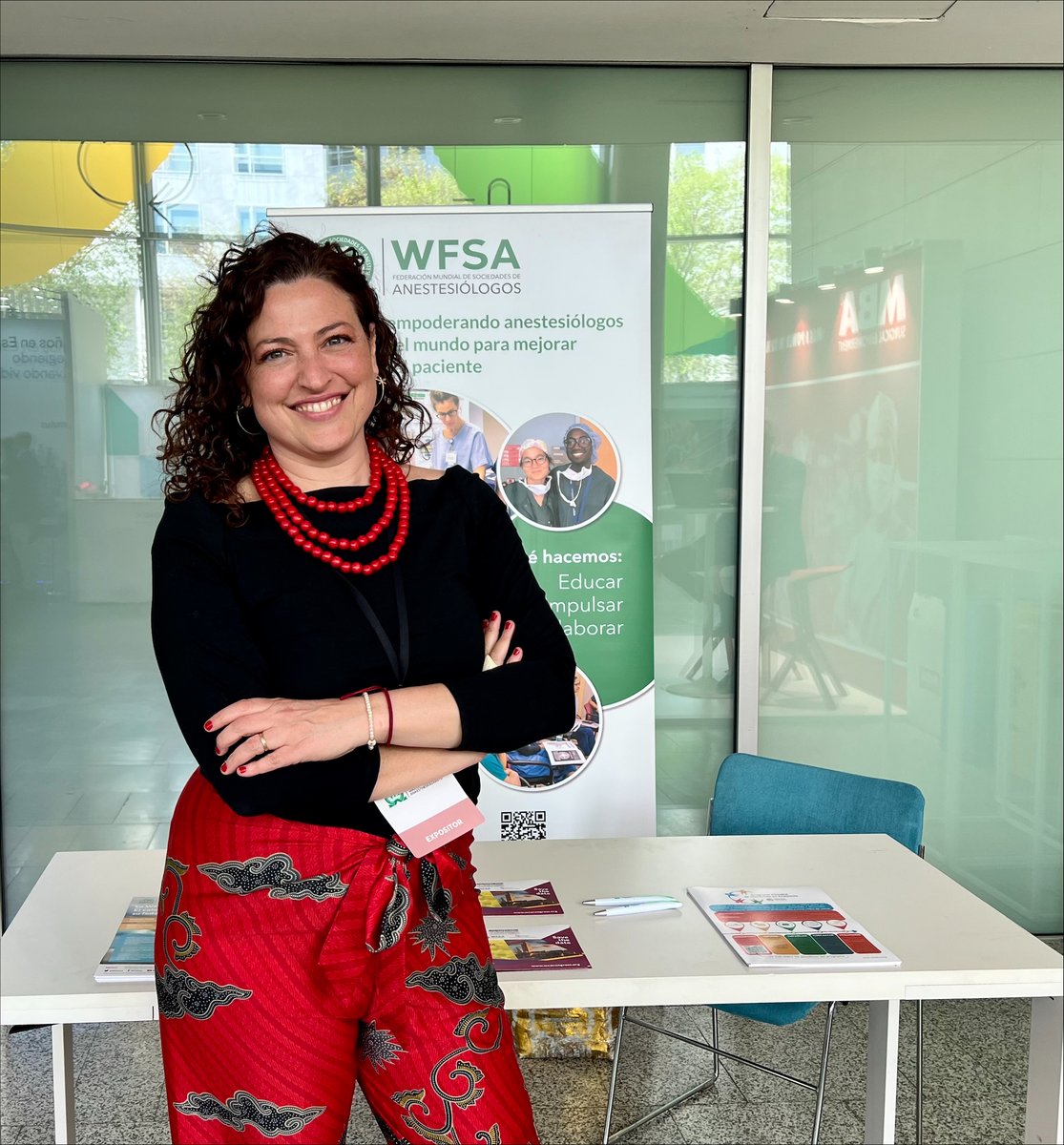 #WFSA Membership Manager, Maria Tortajada Chardi, is at the WFSA stand at the annual #SEDAR - our Spanish member society - conference, at the Palacio de Congresos de Valencia. She is at the entrance of Auditorium 2 Come by and say hi 👋 @sedar_es ow.ly/usgI50RjalF