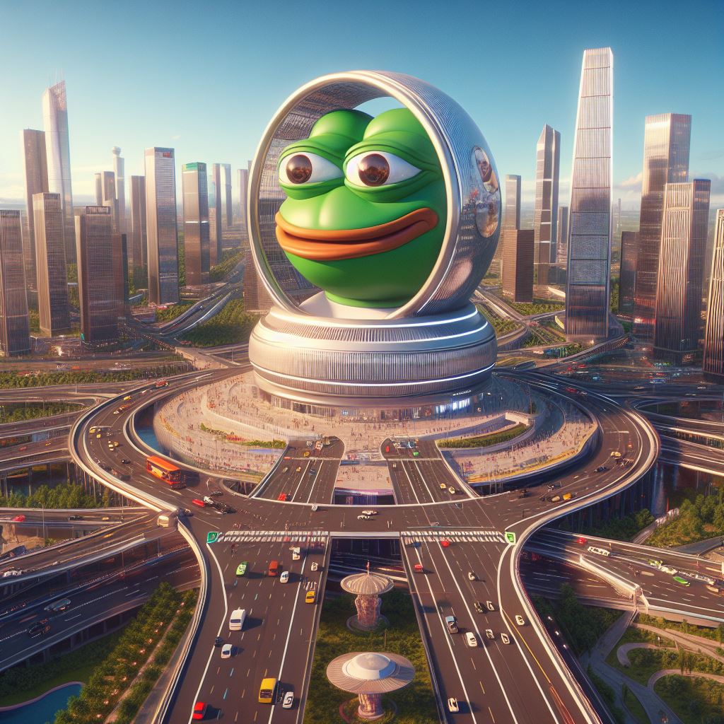 All roads lead to $PEPE 🛣️🐸