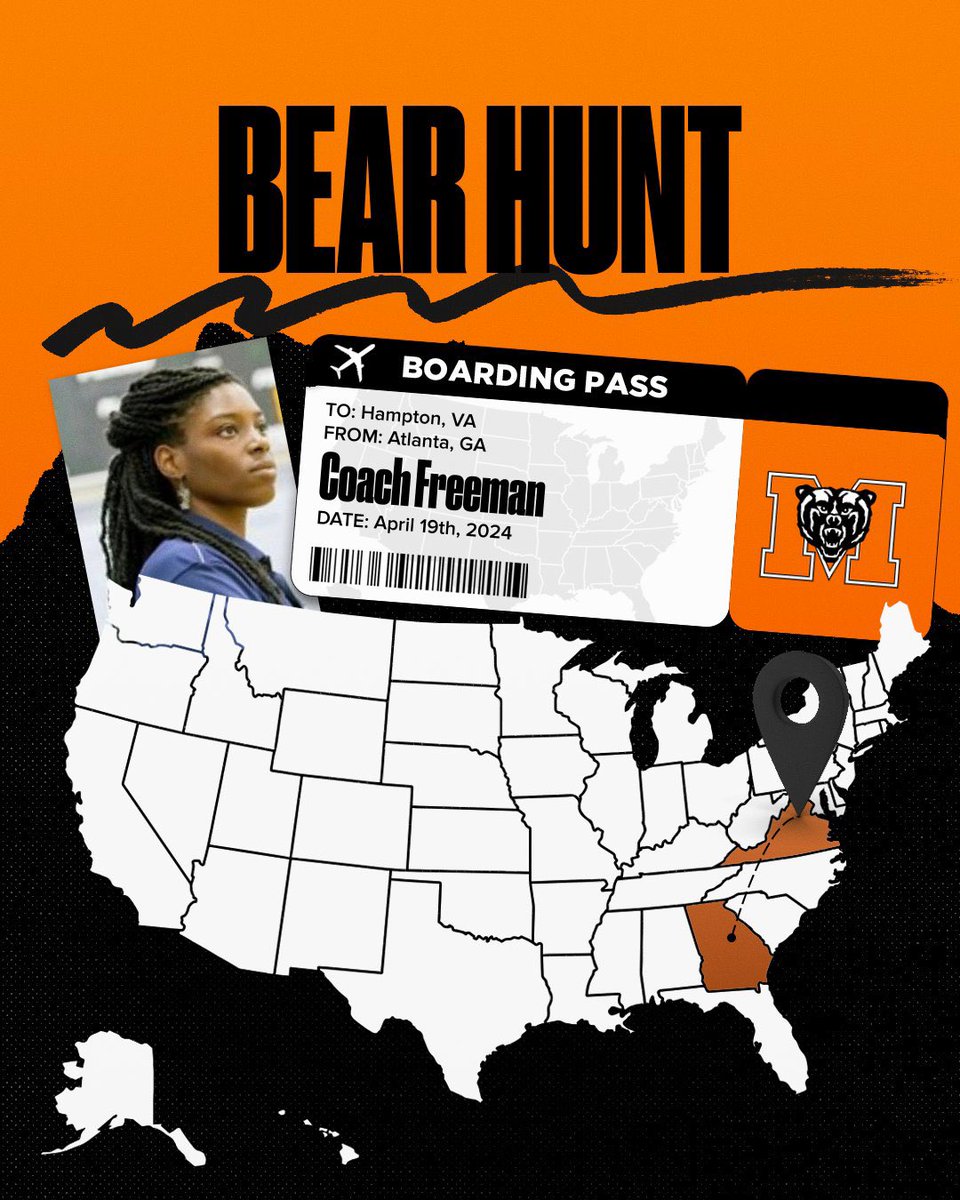 On The Hunt!!! Heading to Virginia. Where My Future Bears!!!!