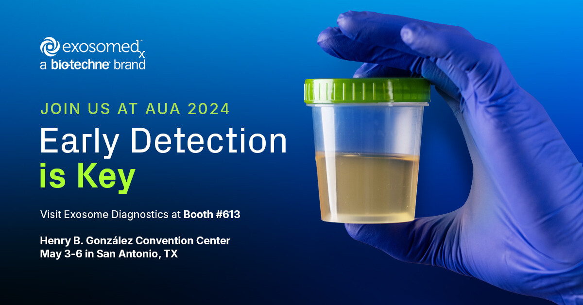 Join us in San Antonio at the National #AUA2024 Annual Meeting to learn more about biomarkers' role in detecting high-grade prostate cancer early! Discover early career education at The Young Urologist Forum, or come see us and The ExoDx Prostate Test at Booth 613!