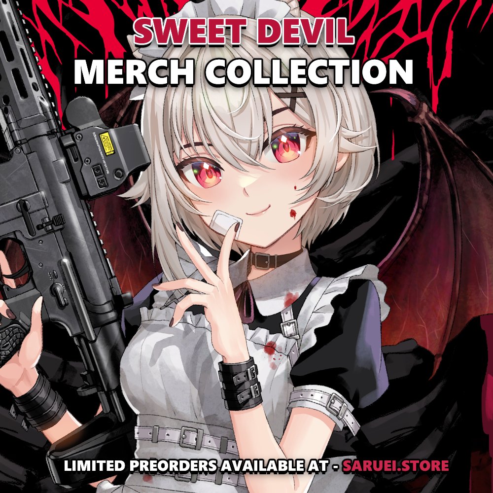 🚨 NEW MERCH RELEASE 🚨 ✧ Pre-orders end on May 18th ✧ 🛒 Available now at ➡️ saruei.store