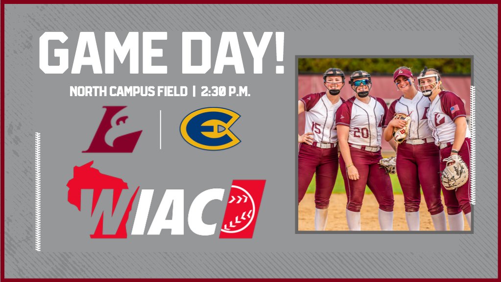 UWLAthletics's tweet photo. Game Day! @UWLSOFTBALL hosts UW-Eau Claire in a WIAC doubleheader. Start time has been moved to 2:30 p.m. at North Campus Field. Go Eagles! https://t.co/TBI0kwr9wu