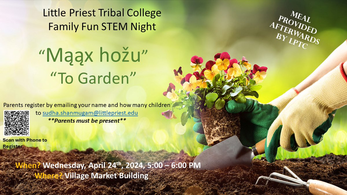 LPTC Family Fun STEM Night April 24th at 5:00 PM!