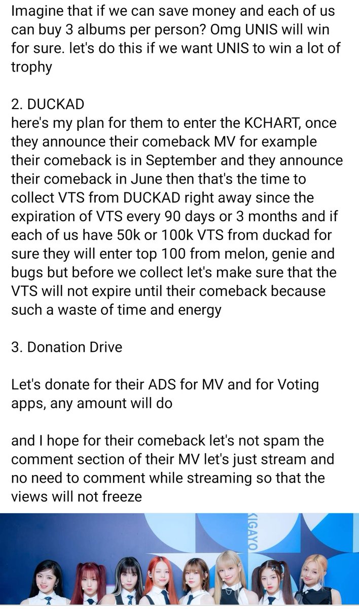 unisworldwide's tweet photo. Here's our plan for UNIS comeback. Let's do this for them to win a lot of TROPHY 😻

#UNIS #유니스 https://t.co/GXkqOH5pF5