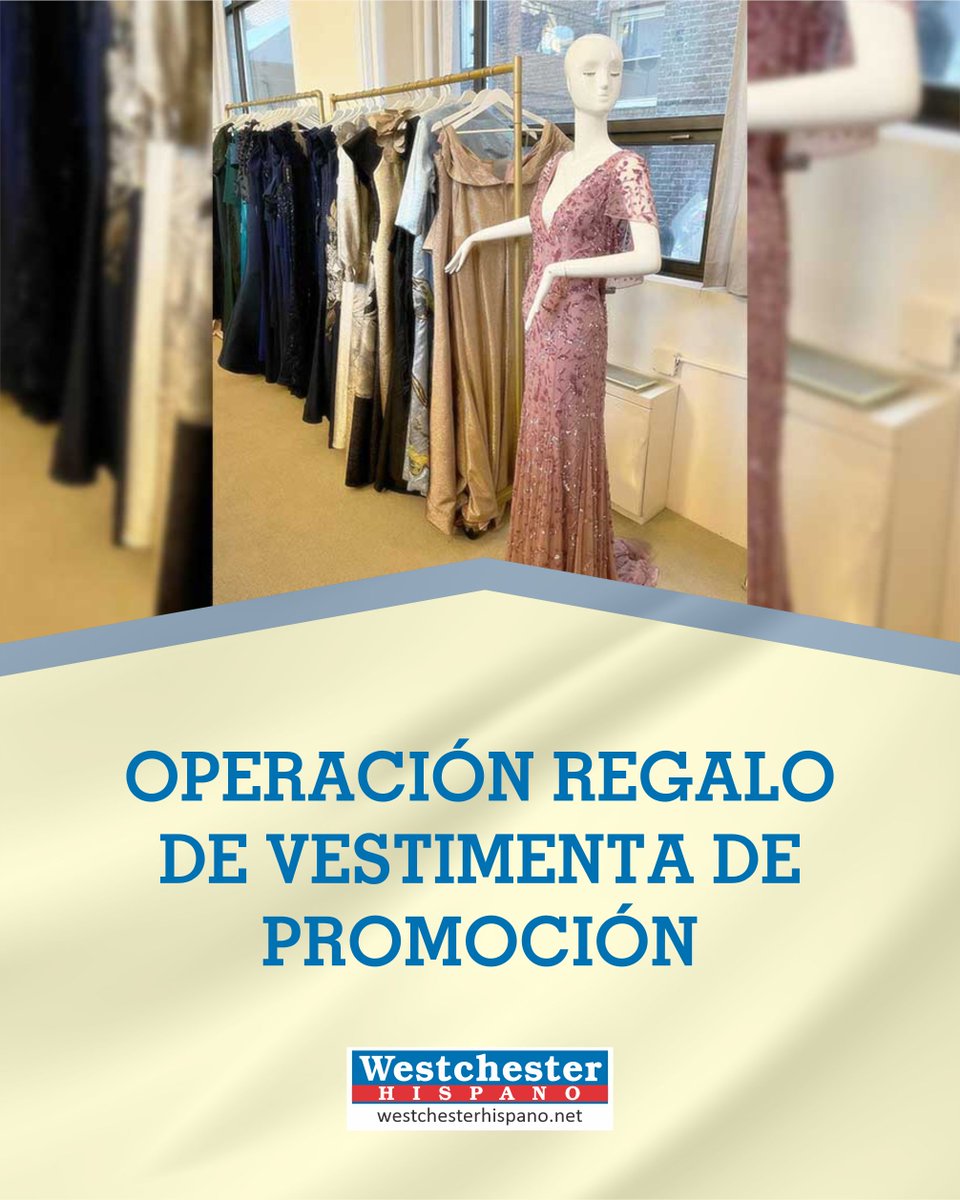 WestchesterHisp's tweet photo. ✅ Operation Prom sorteará vestidos para hombres y mujeres, en el County Center, del 26 al 28 de abril

▶ Más Información: https://t.co/guysbS3RSK 👈👈👈

@PromNationalNet https://t.co/uyi7dvaUAL