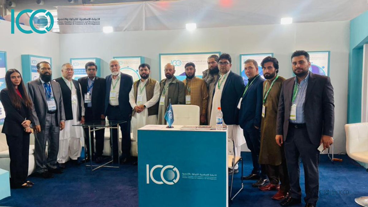 Une délégation distinguée composée d'hommes d'affaires afghans a rendu visite au pavillon de la CICD. Ladite délégation a tenu une discussion fructueuse avec notre équipe en explorant les possibilités de collaboration future avec la #CICD. @afgcci @ITCNASIASOCIAL