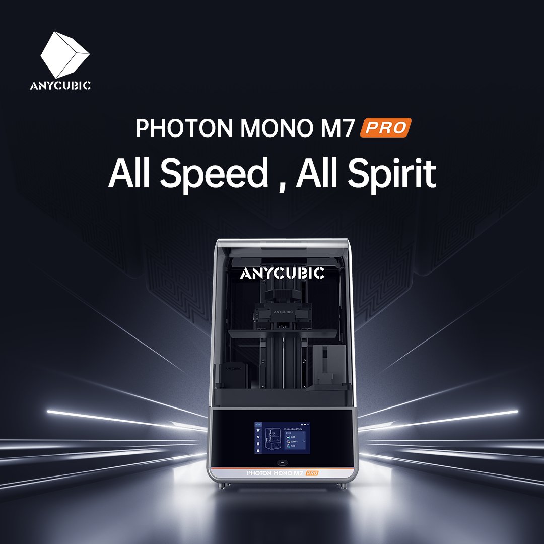 🚀Anycubic Photon Mono M7 Pro: Pro-Level 3D Printing – Fast, Precise, Unstoppable.
👉 Ready to redefine the limits of 3D printing? The Anycubic Photon Mono M7 Pro is not just a printer; it's your gateway to unbridled creativity.
👉 bit.ly/49DJlcg
#Anycubic