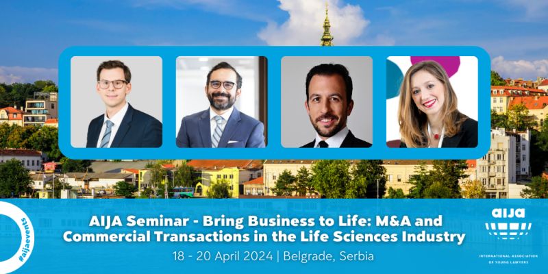 🚀Our @ElisaStef17 is attending #AIJABelgrade2024 and tomorrow she will be a speaker on 'Challenges in #LifeScience asset deals - where does it all go?' for both the M&A and the #LifeSciences tracks. 👉Full program here: aija.org/event-detail/7… @AIJAAssociation #AIJAEvents