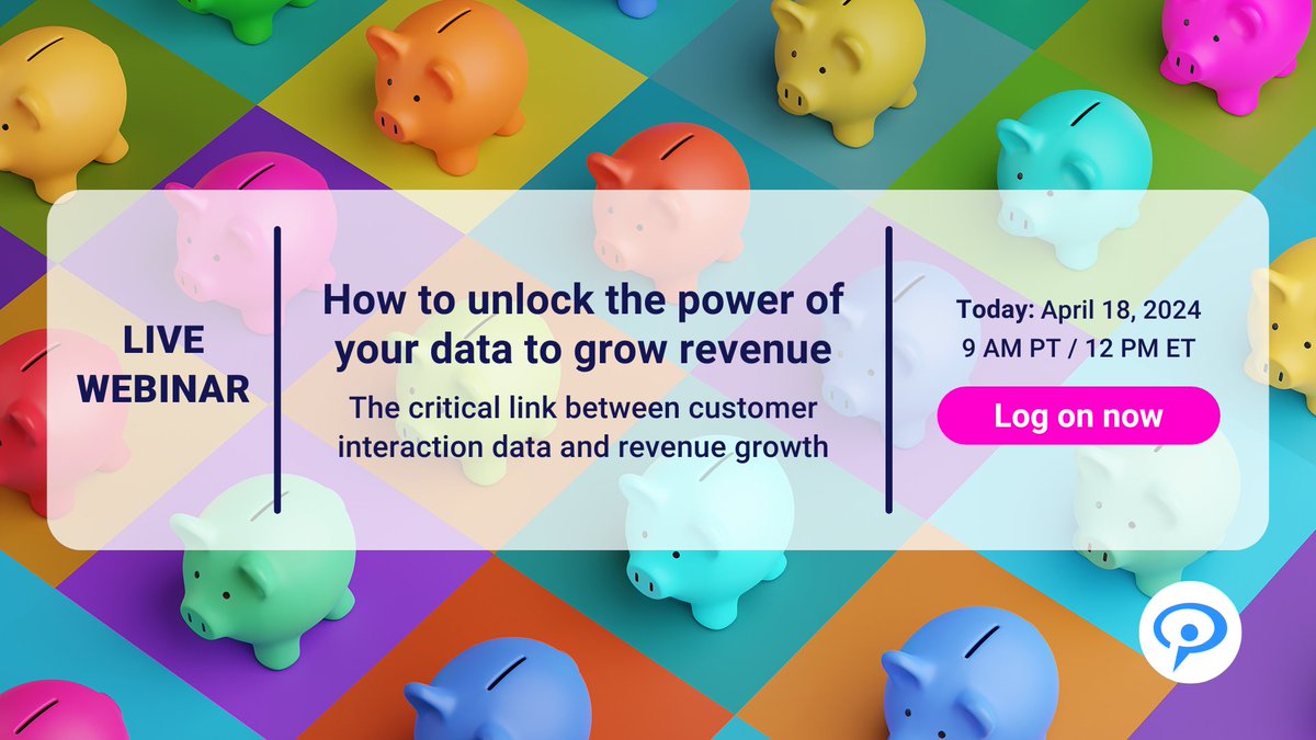 Live in 5! In our upcoming webinar, IntelePeer automation experts @mattedic, @MichaelSkigen, and Derek Boudreau will discuss how to use customer interaction data to tailor the sales journey and customer experience to optimize revenue. Register now: bit.ly/49cChDx